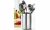 Premier Housewares - Ustensiles de cuisine avec pot - Inox - 6 pièces (Import Grande Bretagne)
