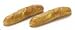 Dollhouse Miniature Set of 2 French Breads