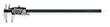 Westward 2ZA61 Digital Caliper, 0-12 In, 2.40 In Deep Jaw