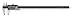 Westward 2ZA61 Digital Caliper, 0-12 In, 2.40 In Deep Jaw