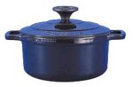 Review Chasseur 11872189 / Chasseur Cast Iron 18cm, 1.5ltr Round Cobalt Blue Casserole