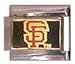 Jewelry : Clearly Charming SF Giants Major League Baseball MLB Italian Charm Fully Licensed by ProCharms