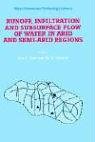 Runoff, Infiltration and Subsurface Flow of Water in Arid and Semi-Arid Regions (Water Science and Technology Library)