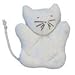 Organic Cotton Stuffed Cat-White