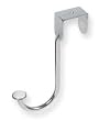 Battalion 1HFL4 Coat and Hat Hook, 1 Hook End, Chrome