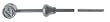 SBS&reg; Cantilever Straddle Cable 330mm 10/Bag