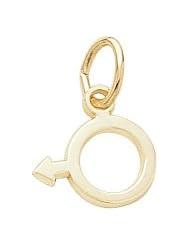 Rembrandt Charms Male Symbol Charm
