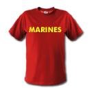 MARINES - Military Gear - Red T-shirt