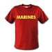 MARINES - Military Gear - Red T-shirt
