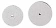 HIGH PERFORMANCE 7/8 DIAMETER X 1/8 THICK UNMOUNTED WHEEL SQUARE EDGE FINE BOX OF 100