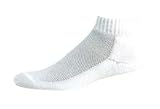 Jox Sox Men's Performance Socks - Quarter Cut - White