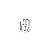 Delta Faucet Company RP21463 Waterfall Spout Retainer, Chrome