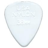 10 Jim Dunlop Picks Nylon Standard 0.38mm