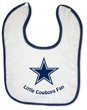 Dallas Cowboys Button Baby Bib