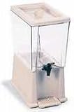 Rubbermaid 3358 CLR 3 gallon Capacity, Clear Polypropylene Beverage Dispenser Rubbermaid 3358 CLR 3 gallon Capacity, Clear Polypropylene Beverage Dispenser