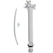 Worldwide Sourcing 12 Plastic Toilet Ballcock PMB-171