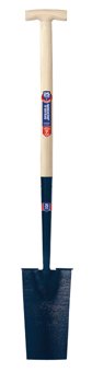 Spear & Jackson R870 Neverbend Professional Irish Spade, treaded, T handle - 48 Inch