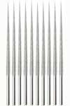 10pc 1/16 x 7/8 inch Diamond Bead Reamers - Bulk