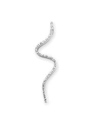 Ann Harrington Jewelry 14k White Gold .15 Ct Tw Diamond Chain Slide
