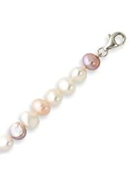 Sterling Silver Multicolored Cultured Pearl Earrings/Bracelet/Necklace Set - 16 Inch