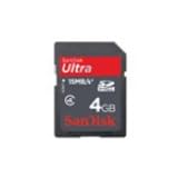SanDisk Ultra II SDHC 4GB SD Memory Card (SDSDRH-004G-A11, US Retail Package) by SanDisk