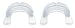 2 StressGard II Night Tooth Teeth Mouth Bruxism Guards