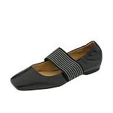 ECCO Dallas Band | Ladies Dress Flat Shoes Black Leather by ECCO