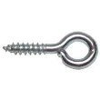 Buy #10 Large Steel Eye Screws Zinc by World Wide Sourcing