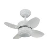 Monte Carlo 4MC20WH 20-Inch 4-Blade Mini Ceiling Fan, White