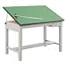 SAF3952 - Green Nonglare 1 Thick Board for Precision Four-Post Drafting Table Base