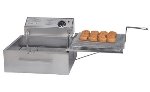 Gold Medal 8049D - FW-9 Fryer, 20 lb Oil Capacity, (3) Cake Capacity, Drainboard & Drain, 240 V