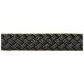 Buccaneer Rope Co Double Braided Nylon Dock Line Type: Solid Black - Length: 3/8In. X 15Ft.