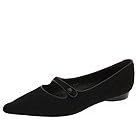 Buy Donald J Pliner Olisa | Ladies Dress Flat Shoes Black Suede by Donald J Pliner