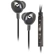 In-Ear Earphones With Ipod Microphone Remote High And Low Frequency Drivers For Superior Sound