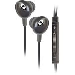 In-Ear Earphones With Ipod Microphone Remote High And Low Frequency Drivers For Superior Sound