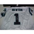 CAM Newton Autographed Hand Signed Carolina Panthers Authentic Jersey