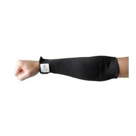 Condor 3NYZ7 Cut Resistant Sleeve, 14 In., Black