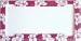 Purple Hibiscus Hawaiian Flowers Car Truck SUV License Plate Frame