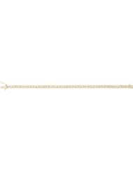 14K Yellow-Gold Diamond Bracelet by US Gems