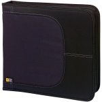 New Case Logic Black 128 Cd Nylon Media Wallet Liner Notes Prosleeves Durable Nylon Material