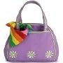 Webkinz Pet Carrier - Funky Flower Lavender
