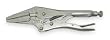 Westward 1ECF3 Long Nose Locking Pliers, 9 In, Steel