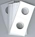 100 2x2 Premium Cardboard Mylar Coin Holders CENTS