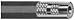 Imperial 92595 High Pressure Hydraulic Hose, 3/8"x50