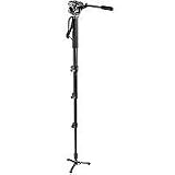 Manfrotto 561BHDV Video Fluid Monopod with Head Replaces 561B