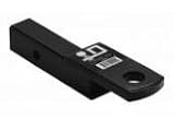 40200 DrawTite Class 4 (2 inch) Trailer Receiver Hitch Hollow Shank Ball Mount/Drawbar - 10,000 lbs. GTW, 1-1/4 inch Ball Hole, 8-1/2 inch Length, 3/4 inch Rise, 2 inch Drop, Black
