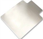 Lorell 46 x 60 Chair Mat with Lip