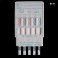 Instant Urine Test for 6 Drugs (Marijuana, Cocaine, Opiates, Amphetamine, Methamphetamine and Benzodiazepines) - 3 tests