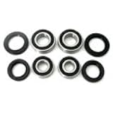 Boss Bearing H-ATV-FR-1001-1F2-2 Both Front Wheel Bearings and Seals Kit Honda TRX250 Fourtrax 1985-1987