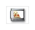 Owl Orange Classic CZ, Italian Charm by Nomination Charms